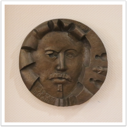 Punkalaidun-mitalin etupuoli Punkalaidun-mitalin etupuoli